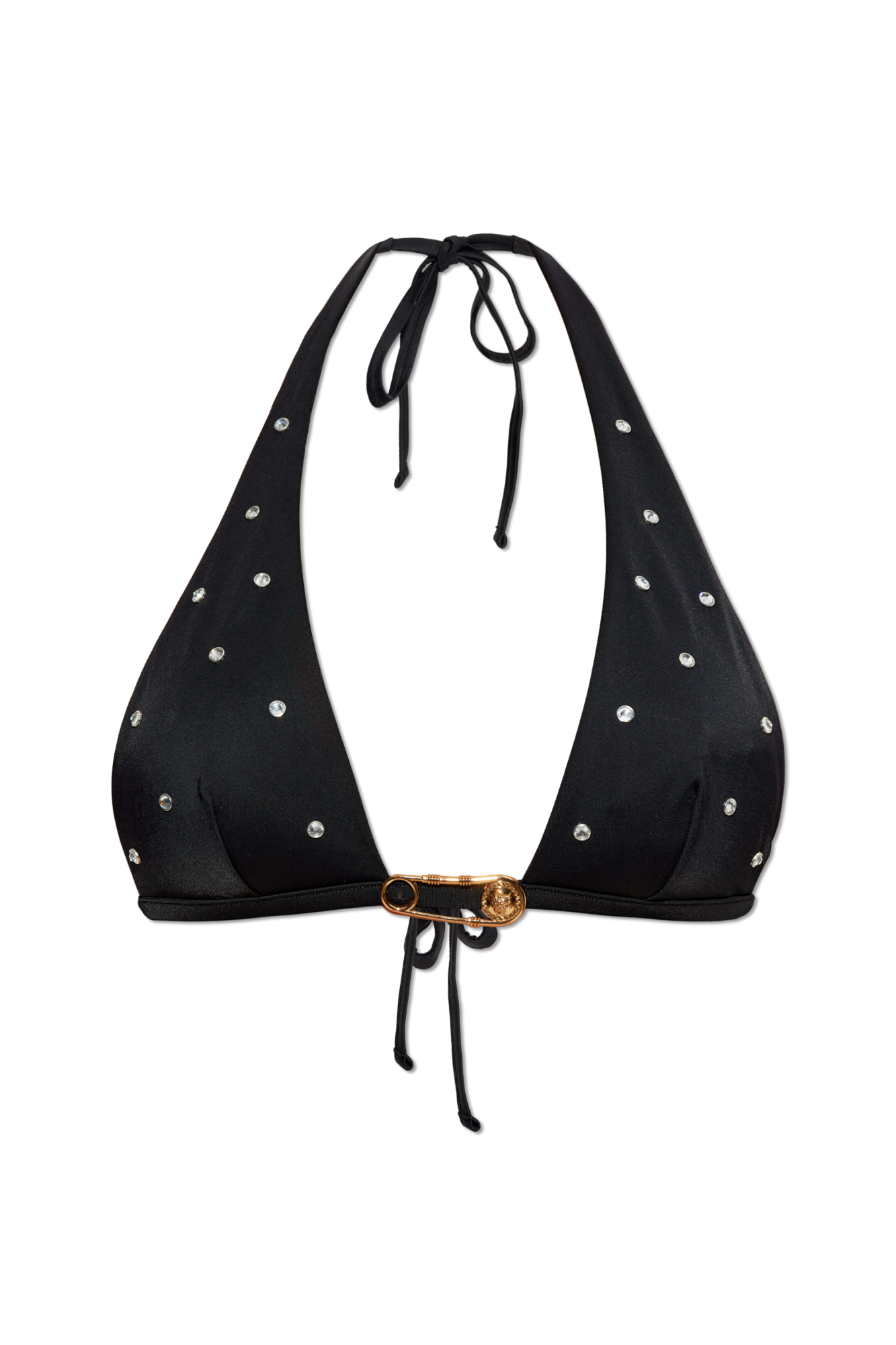 Versace Bikini top with shimmering crystals | Women's